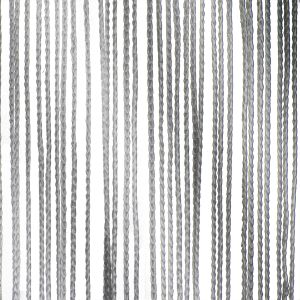 WENTEX String Curtain Grey, 220 gram/m² 300 x 600 cm (W x H) - unpleated