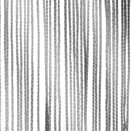 WENTEX String Curtain Grey, 220 gram/m² 300 x 600 cm (W x H) - unpleated