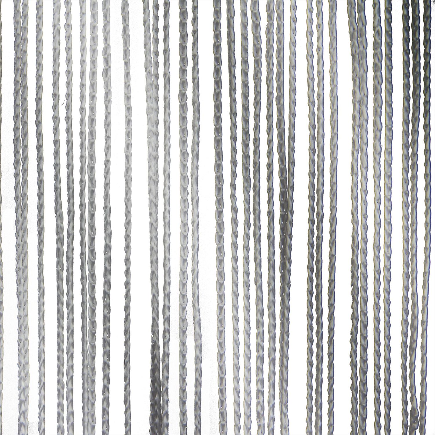 WENTEX String Curtain Grey, 220 gram/m² 300 x 600 cm (W x H) - unpleated