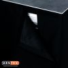 WENTEX Stage Skirt MCS 300 g/m² Black - 620 x 80 cm (W x H) - unpleated