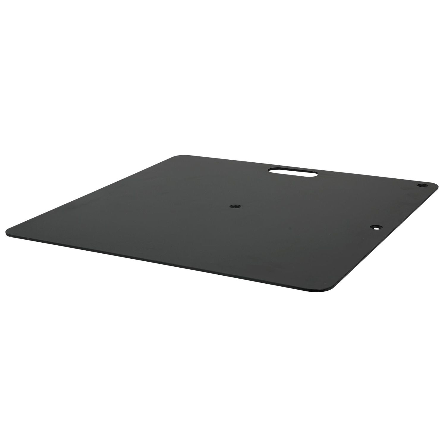 WENTEX Base Plate - Powder coated 350 x 300 mm (W x L) - 4 kg - black