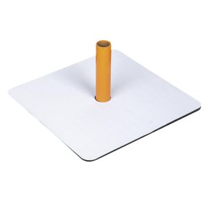 WENTEX Base Plate Cover, White 450 x 450 mm (L x W)