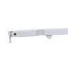 WENTEX Telescopic Drape Support 90 - 120 cm (L) - white