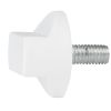 WENTEX Rotary Knob for Upright M10 x 20 mm - white
