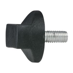 WENTEX Rotary Knob for Upright M10 x 20 mm - black