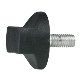 WENTEX Rotary Knob for Upright M10 x 20 mm - black