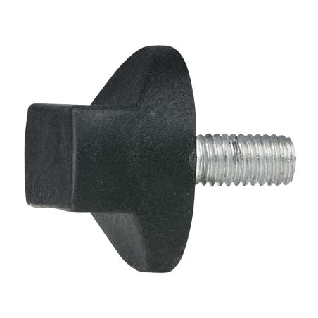 WENTEX Rotary Knob for Upright M10 x 20 mm - black