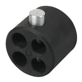 WENTEX 4-Point Connector Black