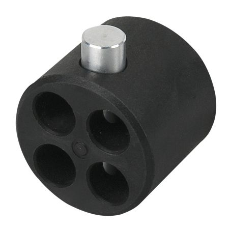 WENTEX 4-Point Connector Black