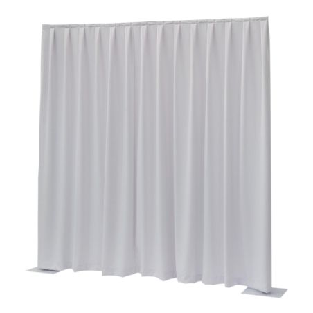 WENTEX P&D Curtain MGS 175 g/m² White - 330 x 250 cm (W x H) - pleated