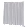 WENTEX P&D Curtain MGS 175 g/m² White - 330 x 250 cm (W x H) - pleated