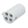 WENTEX 4-way Connector Replacement Ø35 mm White