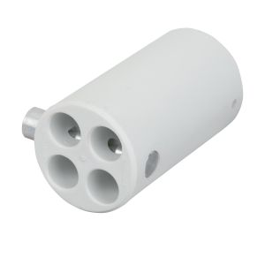 WENTEX 4-way Connector Replacement Ø45.7 mm White