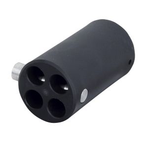 WENTEX 4-way Connector Replacement Ø45.7 mm Black