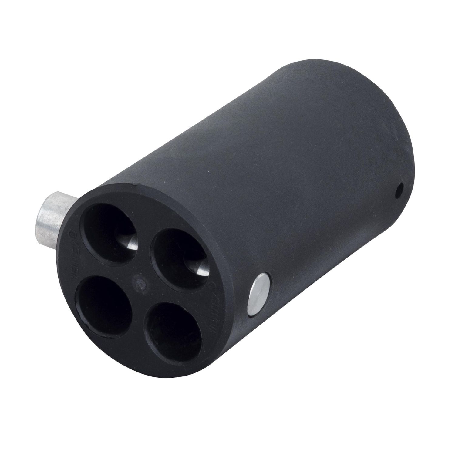 WENTEX 4-way Connector Replacement Ø45.7 mm Black