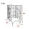 WENTEX Trolley for Backdrops - Half Size 90 cm tall