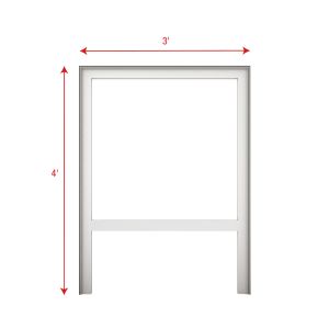 WENTEX SET Frame - A Module (USA) 4' x 3' (H x W)