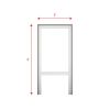 WENTEX SET Frame - A Module (USA) 4' x 2' (H x W)