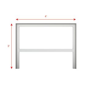 WENTEX SET Frame - A Module (USA) 3' x 4' (H x W)
