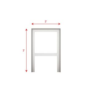 WENTEX SET Frame - A Module (USA) 3' x 2' (H x W)