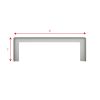 WENTEX SET Frame - A Module (USA) 1' x 3' cm (H x W)