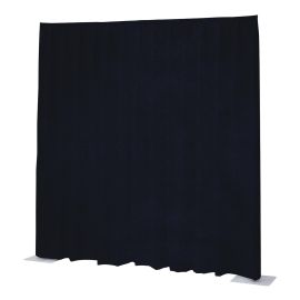 WENTEX P&D Curtain Napoli Velvet (USA) Dark Blue - 11’ x 12’ (W x H) - pleated