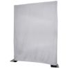 WENTEX P&D Curtain Napoli Velvet (USA) White - 9’ x 4’ (W x H) - unpleated