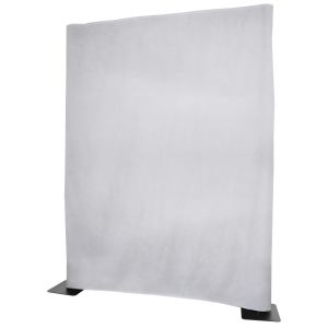 WENTEX P&D Curtain Dimout 7.67 oz/yd² (USA) White - 9' x 4' (W x H) - unpleated