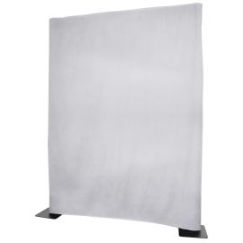 WENTEX P&D Curtain Dimout 7.67 oz/yd² (USA) White - 9' x 4' (W x H) - unpleated