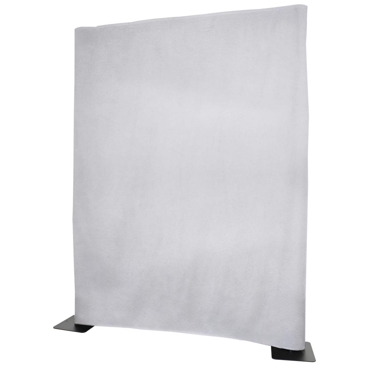 WENTEX P&D Curtain Dimout 7.67 oz/yd² (USA) White - 9' x 4' (W x H) - unpleated