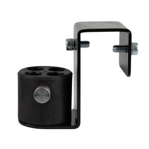 WENTEX Flex Adapter with 4-way Connector Black - powder coated