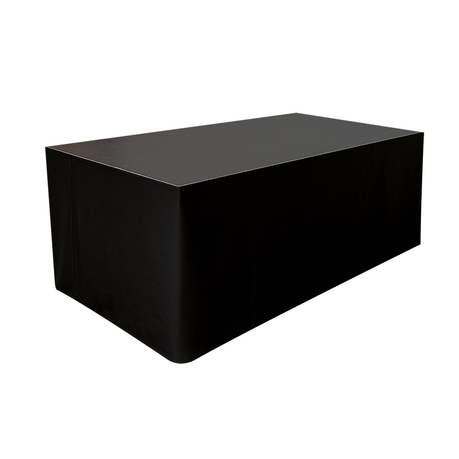 WENTEX Stage Skirt MCS 8.85 oz/yd² Black - 25' x 16" (W x H) - unpleated