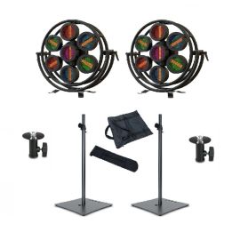 FOS Vintage 7 Ultra - reflektor w stylu retro + statywy + pokrowce