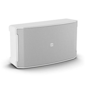 LD SYSTEMS DQOR SUB 8 D W - Zasilany subwoofer instalacyjny Dante Indoor/Outdoor, biały