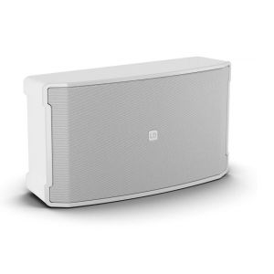 LD SYSTEMS DQOR SUB 8 A W - Aktywny subwoofer instalacyjny z wbudowanym wzmacniaczem satelitarnym, biały