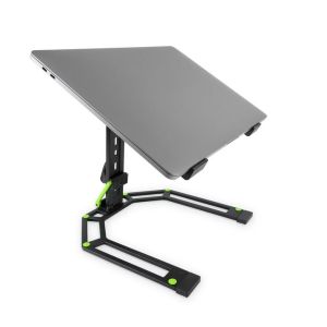 Gravity LTS 01 B SET 1 - Regulowany stojak do laptopów i kontrolerów z neoprenowym pokrowcem