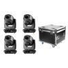 Flash 4x HYBRID LED 120 - głowa ruchoma zestaw + case GRATIS