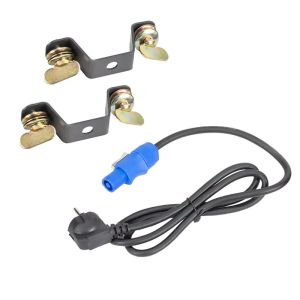 Flash 2x HYBRID LED 120 - głowa ruchoma (para) + case