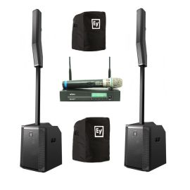 Electro-Voice 2x EVOLVE 50 - system nagłośnieniowy aktywny + pokrowce