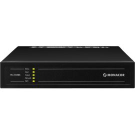 Monacor PA-4125DX -  Wielofunkcyjny, 4-strefowy wzmacniacz matrycowo-miksujący