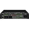 Monacor PA-4125DX/DT -  Wielofunkcyjny, 4-strefowy wzmacniacz miksujący z interfejsem Dante