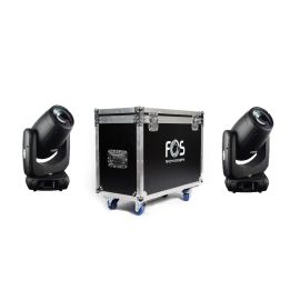 FOS 2x Triton - zestaw 2 głowic ruchomych + case