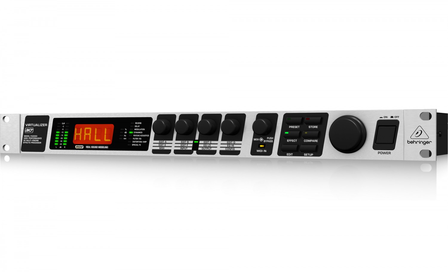 Behringer VIRTUALIZER 3D FX2000 - procesor efektów B-STOCK