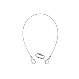 EUROLITE Safety Bond A 3x600mm up to 5kg, silver