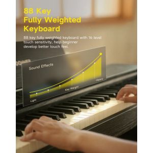 DONNER DDP-95-BLACK - pianino cyfrowe EC6935