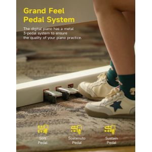 DONNER DDP-95 WHITE - pianino cyfrowe EC6942