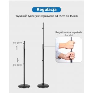 SSQ MS2 - statyw mikrofonowy prosty POEKSPOZYCYJNY