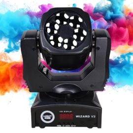 LIGHT4ME WIZARD v2 głowica ruchoma FX oświetlenie sceniczne DMX 6x10W RGBW LED uchwyt montażowy omega