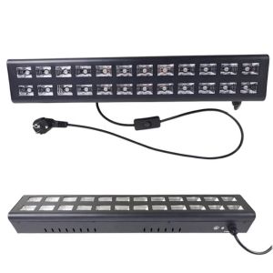 LIGHT4ME UV BAR 2X12 efekt oświetleniowy listwa sceniczna 24x3W LED 2x uchwyt montażowy