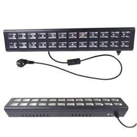 LIGHT4ME UV BAR 2X12 efekt oświetleniowy listwa sceniczna 24x3W LED 2x uchwyt montażowy